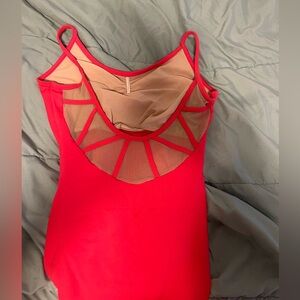 Pink Broadway Dance Center leotard!